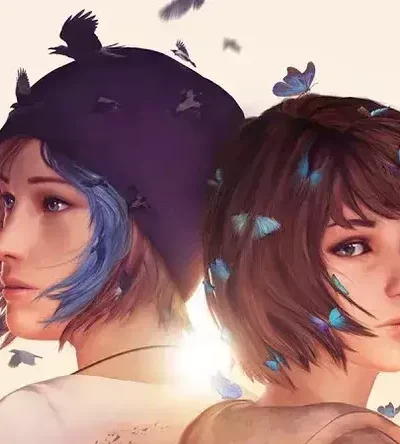 Capa com as duas personagens principais do game