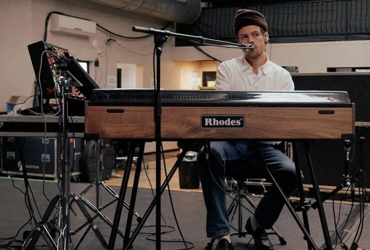 Harry Styles no trailer de Uma Noite em Manchester.