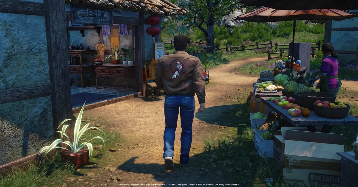 Shenmue III versão melhorada