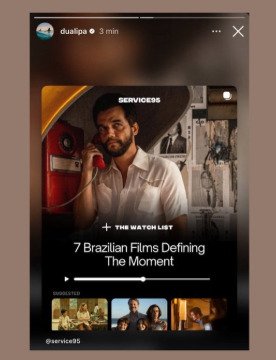 dua lipa o agente secreto