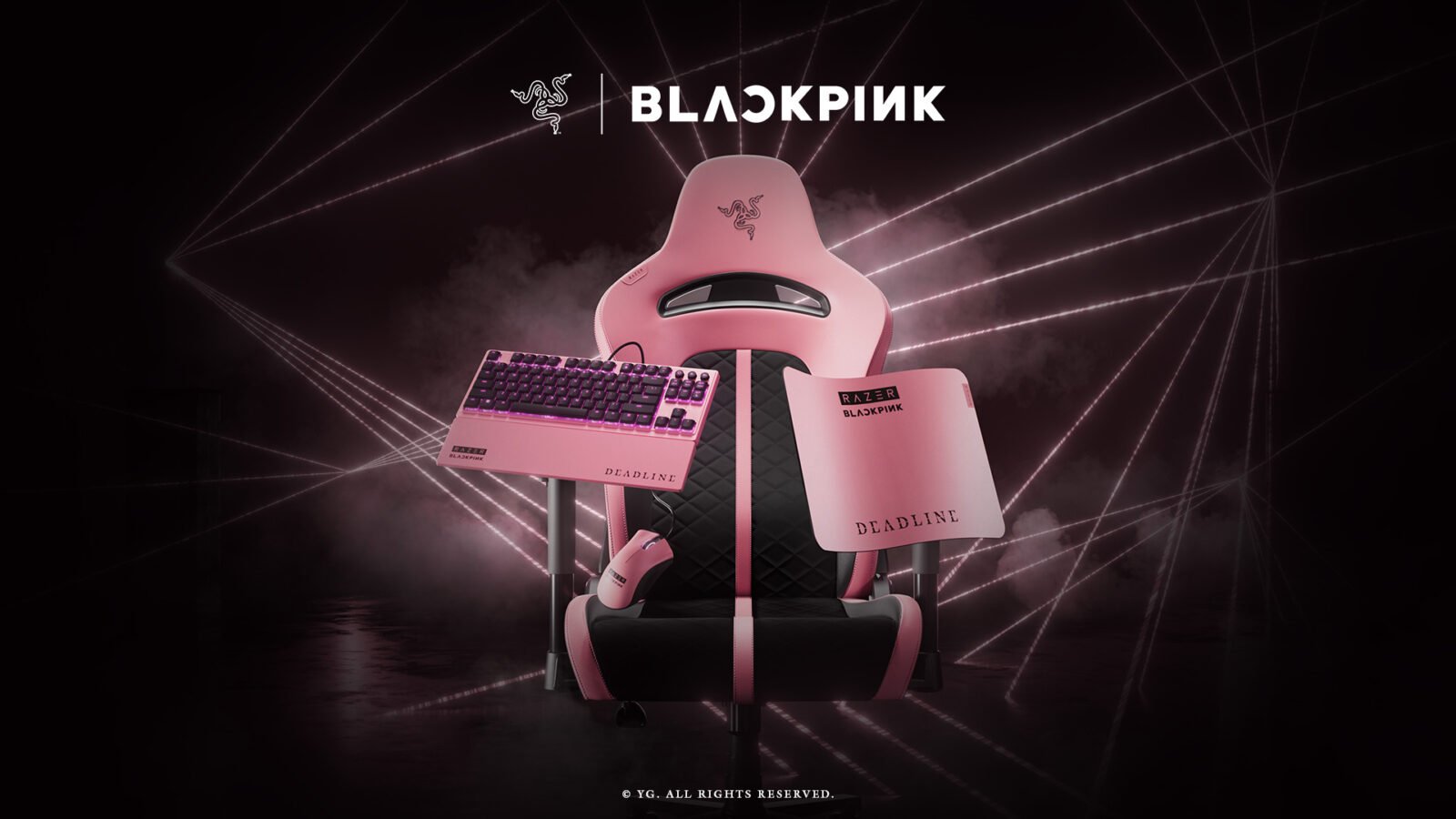 Blackpink collab razer