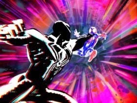 Além do Aranhaverso | Gatuno confronta Miles em fotos inéditas do filme