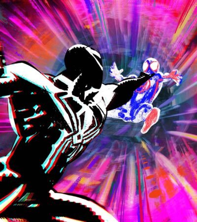 Além do Aranhaverso | Gatuno confronta Miles em fotos inéditas do filme