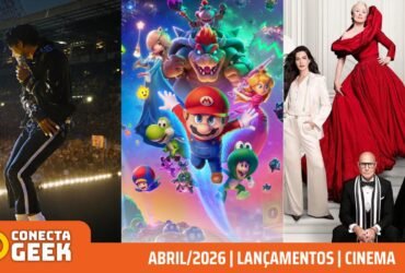 Cinema | Os lançamentos nas telonas em abril de de 2026