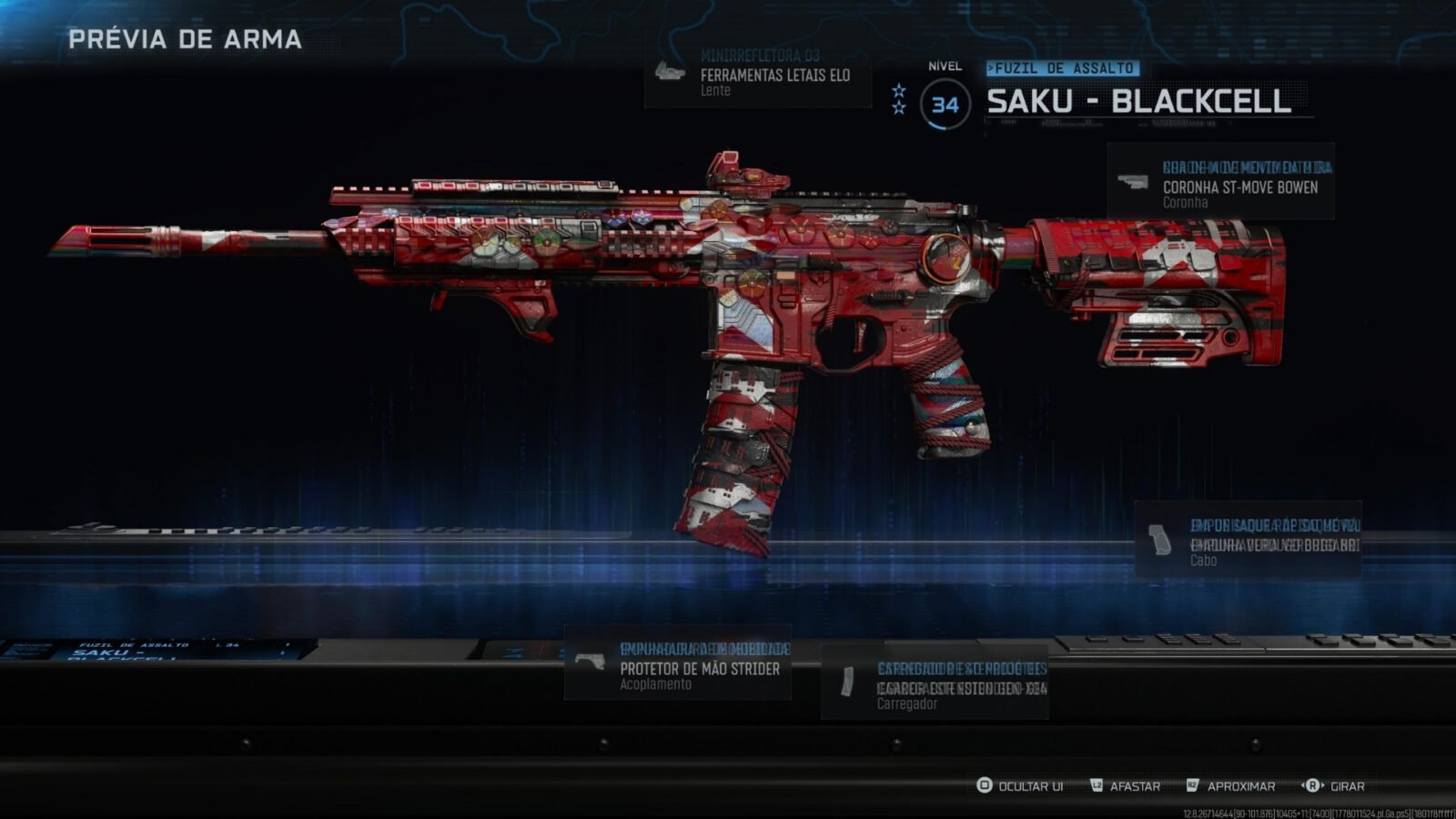 camuflagem secreta black ops