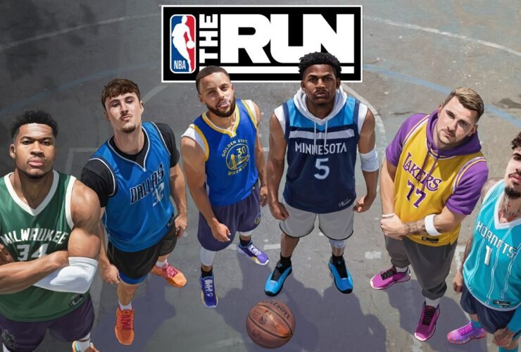 NBA THE RUN gameplay
