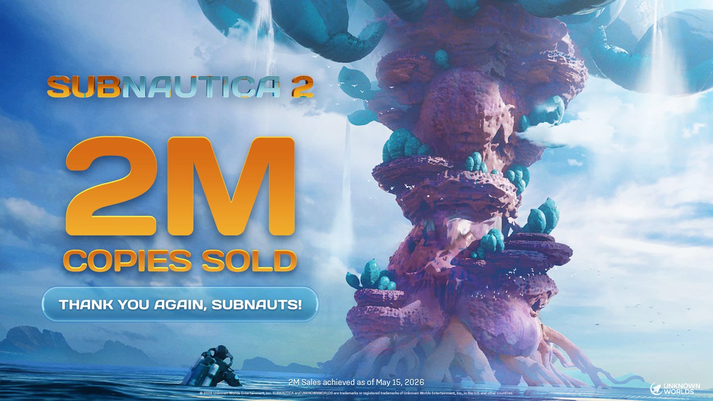 Subnautica 2 vendas