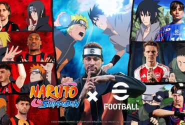 eFootball colaboração com Naruto Shippuden