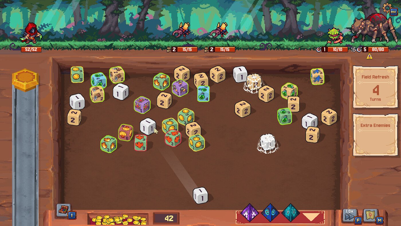 Rune Dice gameplay
