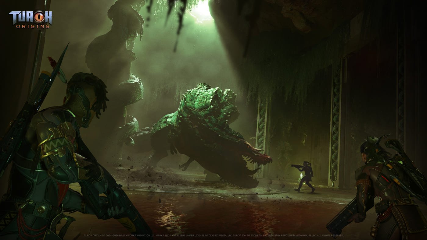 Turok Origins novo gameplay