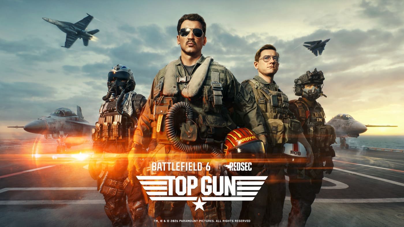Battlefield 6 Top Gun colaboração