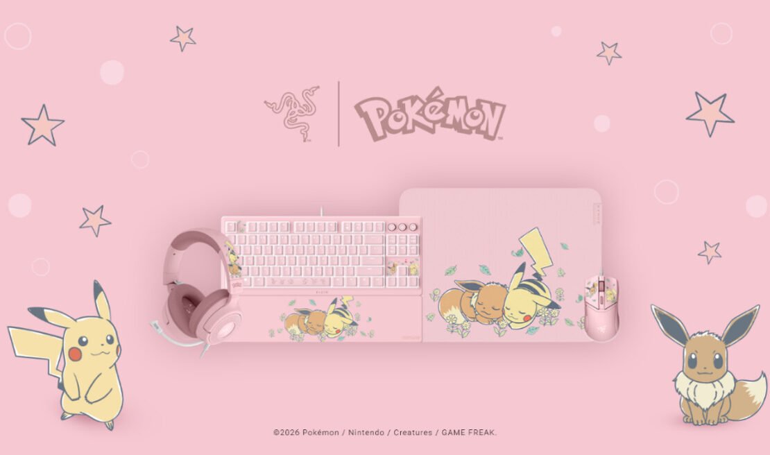 Coleção razer Pikachu