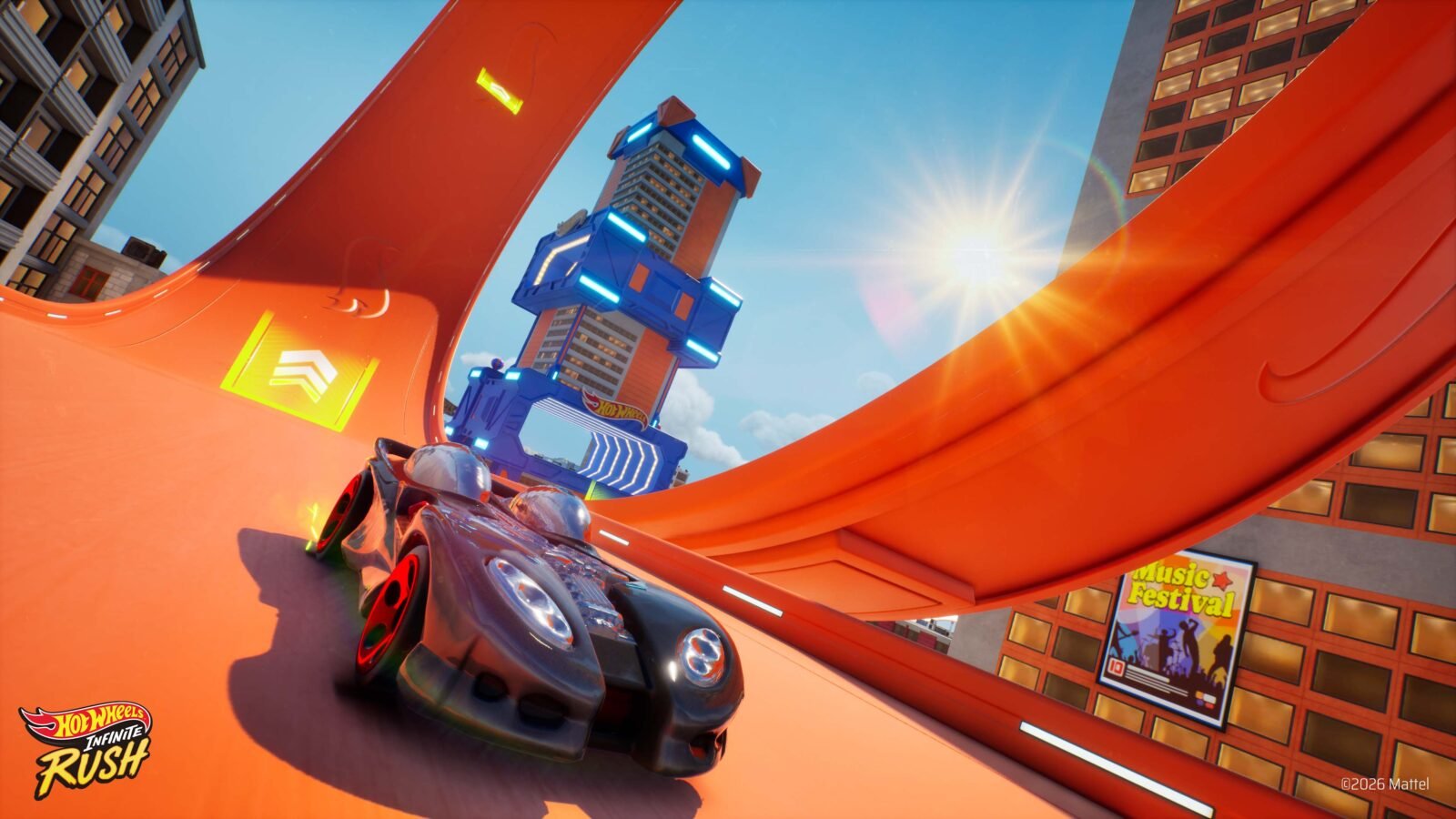 Hot Wheels Infinite Rush lançamento