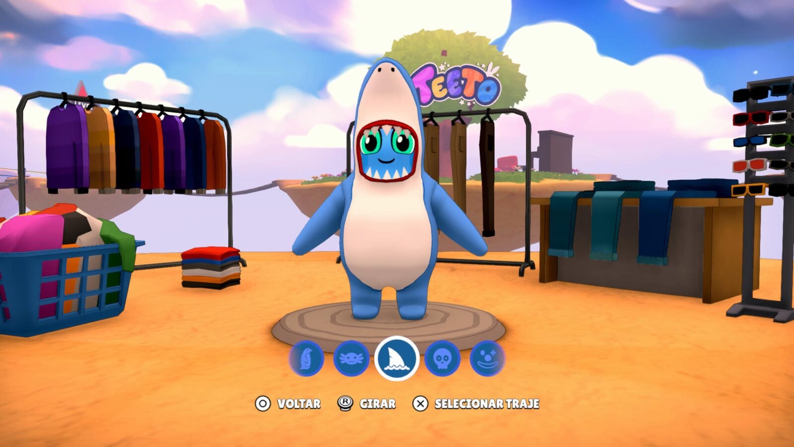 Teeto customização