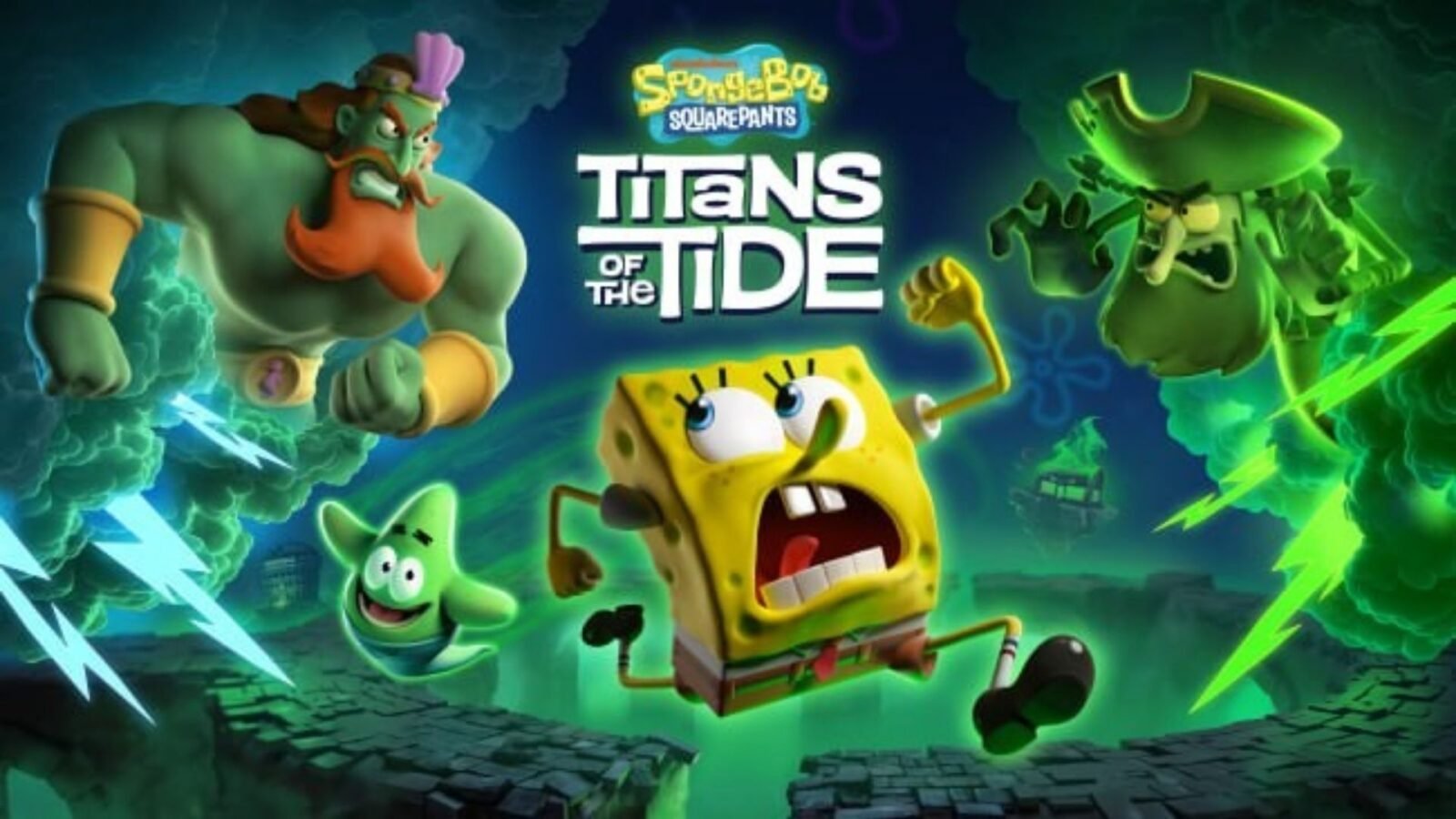 Bob Esponja Titãs Nintendo