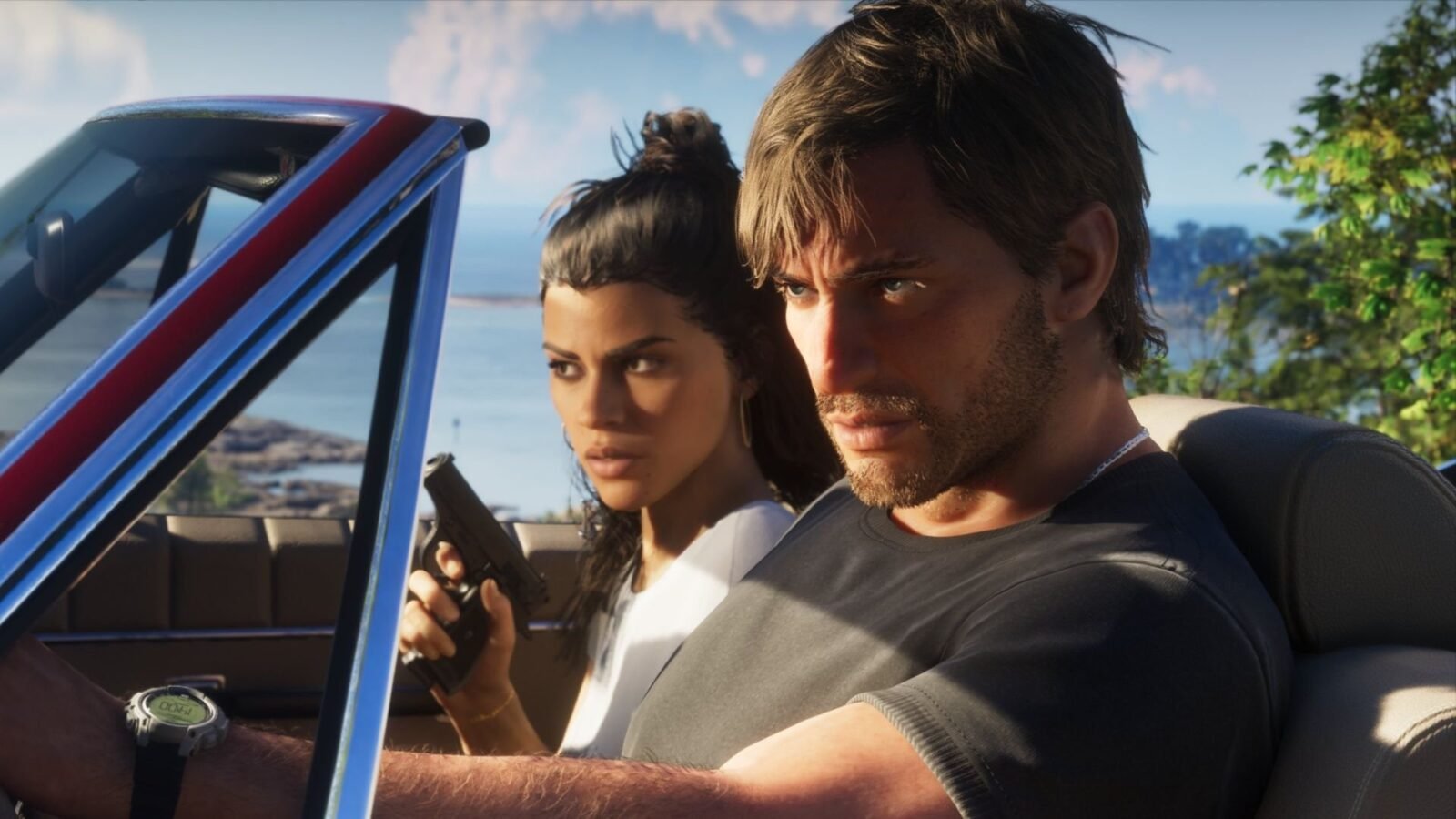 GTA 6 ganha trailer de lançamento com passado conturbado de Jason e cena íntima no chuveiro; confira!