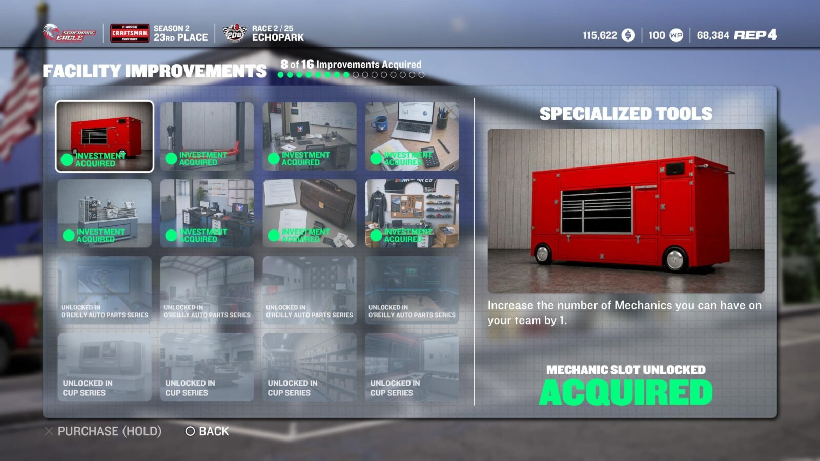 Facilities NASCAR
