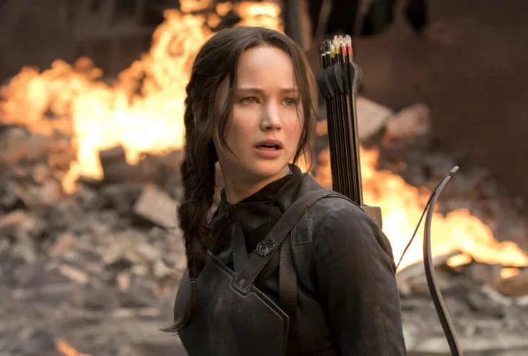 Jennifer Lawrence em Amanhecer na Colheita