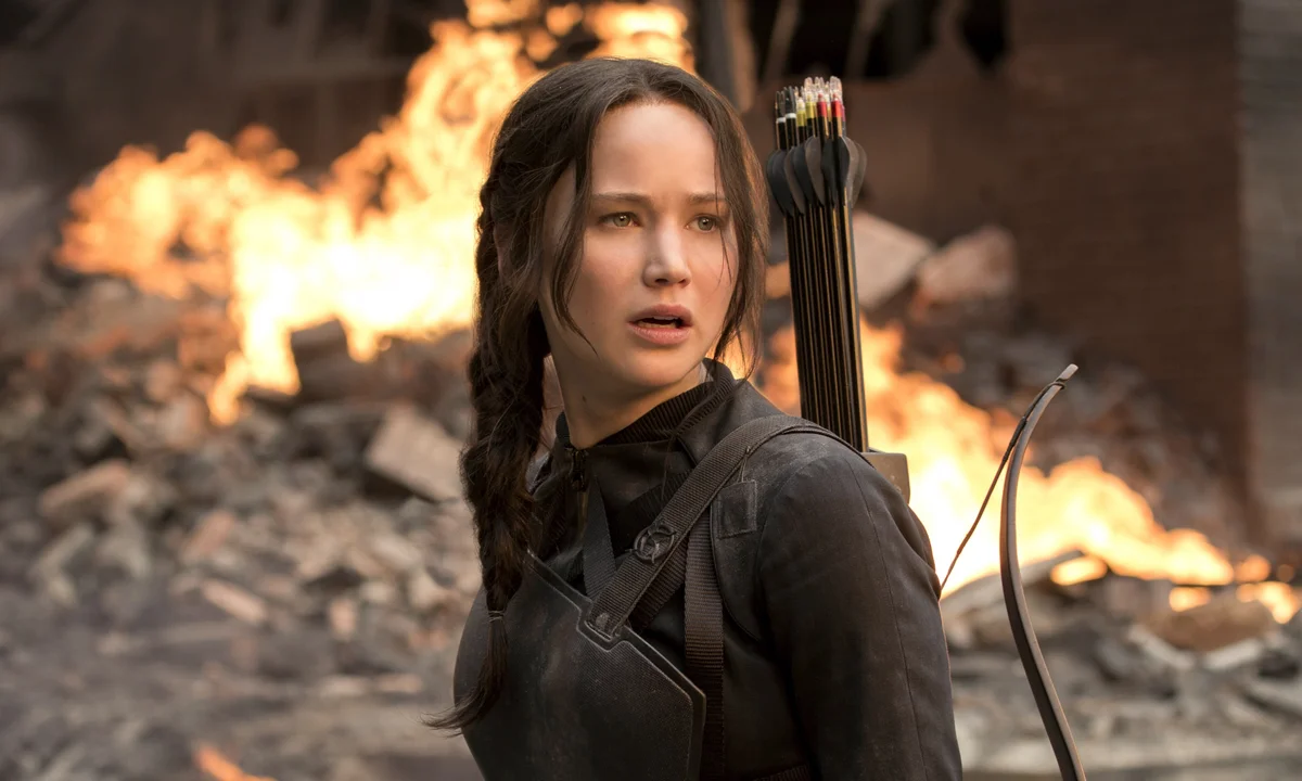 Jennifer Lawrence em Amanhecer na Colheita