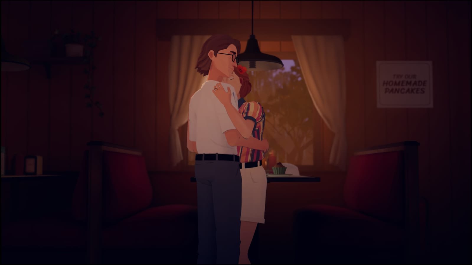 Dança entre os personagens de Forever Ago