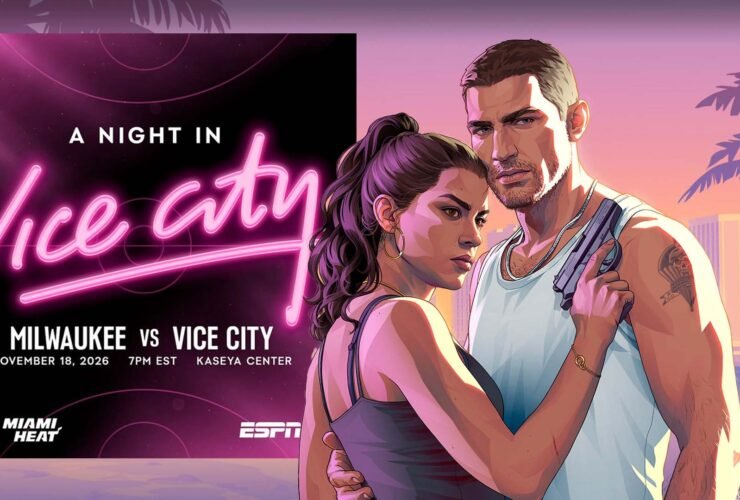 Miami Heat troca nome e visual por Vice City em ação de GTA 6